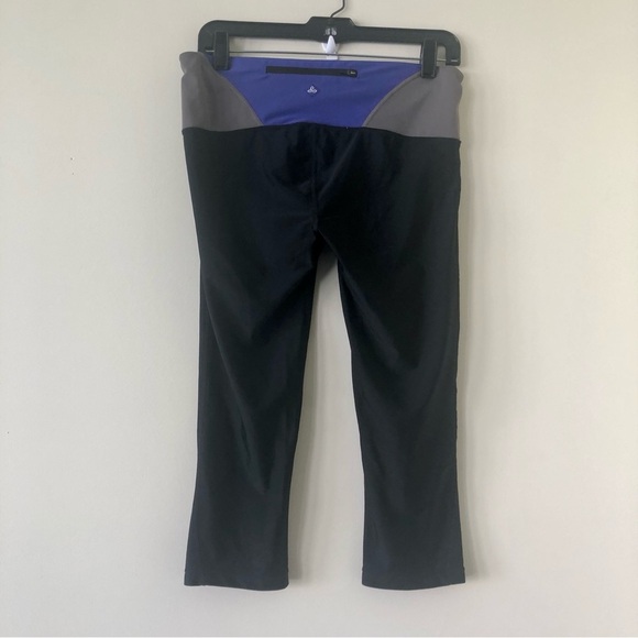 PrAna Cropped Nylon Blend Leggings Size Medium - Picture 6 of 6